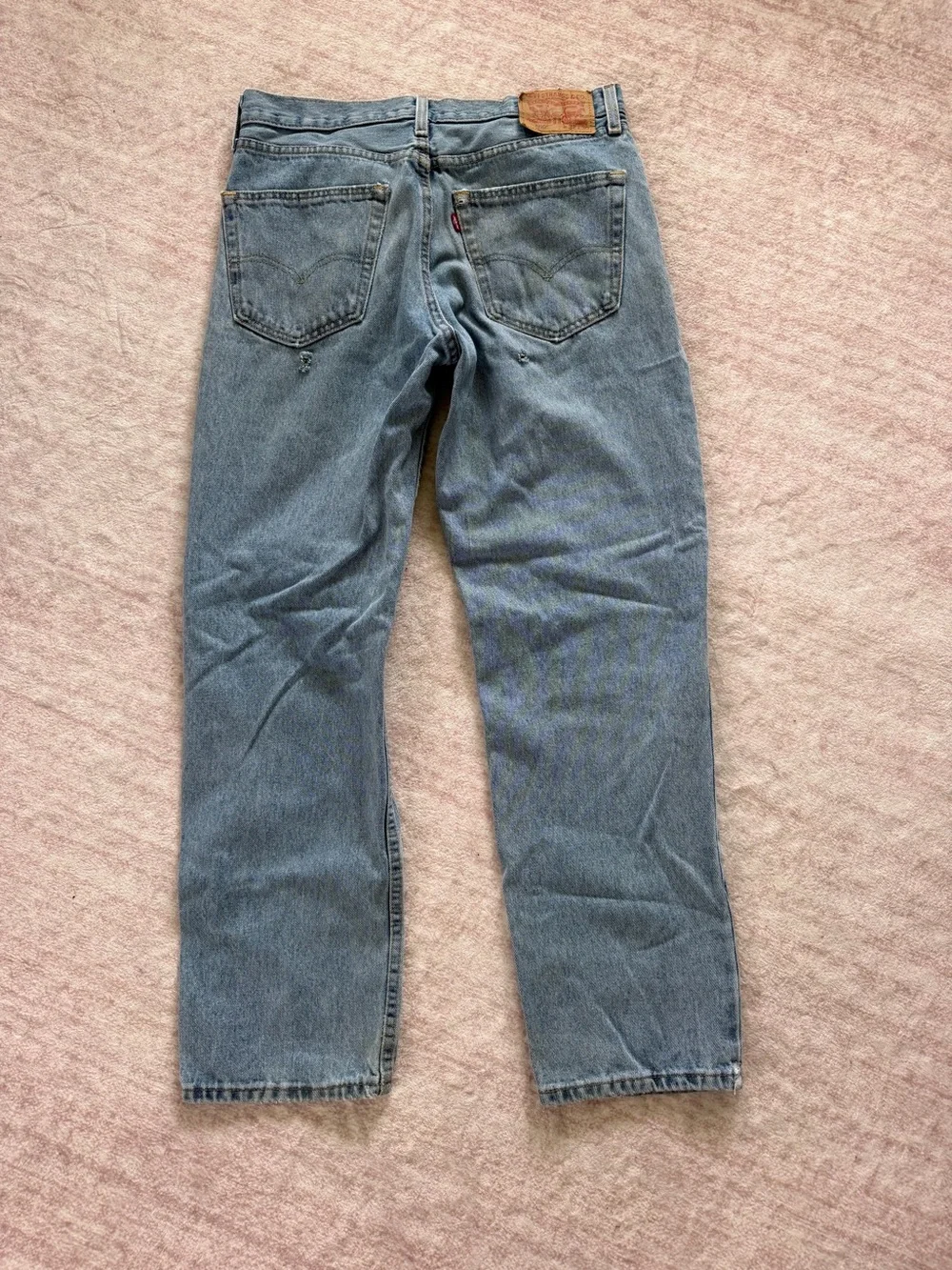 Levi’s 550 Relaxed Fit Jeans 32x30 Light Wash Distressed